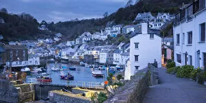 Images Dated 20th March 2021: Harbour, Polperro, Cornwall, England, UK