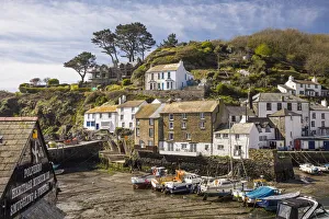 Harbour at Polperro, Cornwall, England, UK