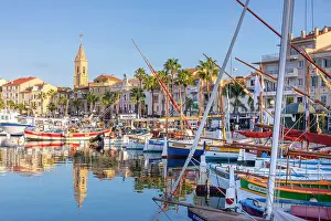 The Harbour at Sanary-sur-Mer, Provence-Alpes-Cote d'Azur, France