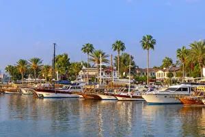 Images Dated 19th November 2019: Side Harbour, Side, Turkey