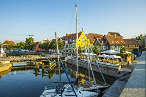 Harbour of Stralsund, Baltic Coast, Mecklenburg-Western Pomerania, Germany Harbour of Stralsund, Baltic Coast, Mecklenburg-Western Pomerania, Germany