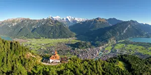 Eiger Prints: Harder Kulm, Interlaken, Berner Oberland, Switzerland