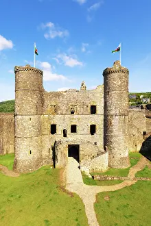 North Wales Prints: Harlech Castle (Castell Harlech), Harlech, Gwynedd, Wales