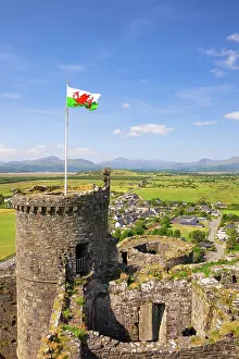 Dragon Prints: Harlech Castle (Castell Harlech)
