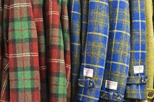 Images Dated 23rd January 2015: Harris tweed jackets, Isle of Harris, Outer Hebrides, Scotland, UK