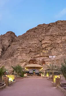 Safari Lodge Gallery: Hasan Zawaideh Camp at dusk, Wadi Rum, Aqaba Governorate, Jordan