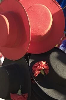 Hats, Plaza de Espana, Seville, Sevilla Province, Andalucia, Spain