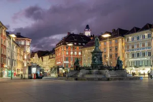 Graz Prints: Hauptplatz, Graz, Styria, Austria