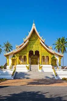 Haw Pha Bang temple on the grounds of the Royal Palace, Luang Prabang, Louangphabang