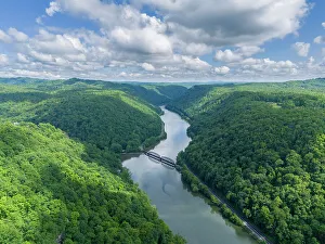 West Virginia Prints: Hawksnest State Park, West Virginia, USA