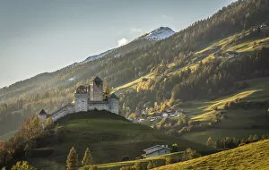 Heinfels Castle in Hochpustertal, Heinfels, East Tyrol, Austria