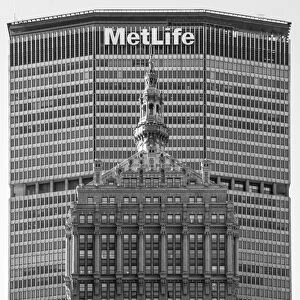 Images Dated 16th November 2015: Helmsley and MetLife buildings, Park Avenue, Manhattan, New York City, New York, USA