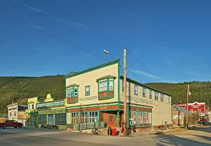 Images Dated 9th March 2023: Heritage Buildings Dawson City, Yukon, Canada