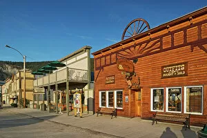 Images Dated 9th March 2023: Heritage Buildings Dawson City, Yukon, Canada