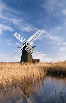 Wind Mill Prints: Herringfleet Drainage Mill, Suffolk, UK