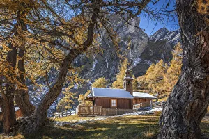 Hohe Tauern Prints: Herz Jesu chapel on the Jorgnalm in Kodnitz valley