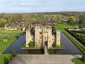 Hever Prints: Hever Castle, Hever, Edendridge, Kent, England, UK