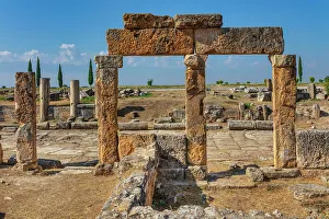 Pamukkale Prints: Hierapolis, Pamukkale, Denizli province, Turkey
