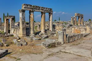 Pamukkale Prints: Hierapolis, Pamukkale, Denizli province, Turkey