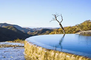 Minerals Prints: Hierve el Agua, Oaxaca state, Mexico