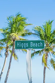 Kew West Prints: Higgs Beach, Key West, Florida, USA