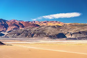 Catamarca Prints: High altitude desert landscape, Salar de Antofalla, Puna, Catamarca, Argentina