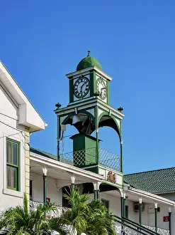 Court Prints: High Court Building, detailed view, Belize City, Belize District, Belize
