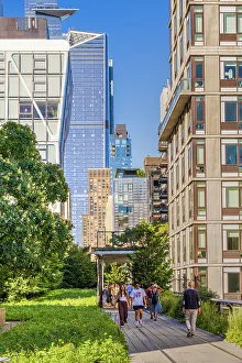 Images Dated 28th September 2022: High Line elevated park, Manhattan, New York, USA