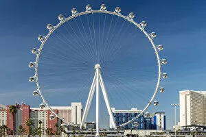 Images Dated 6th February 2015: High Roller ferris wheel, Las Vegas, Nevada, USA
