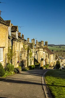 High street, Burford, Oxfordshire, England, UK
