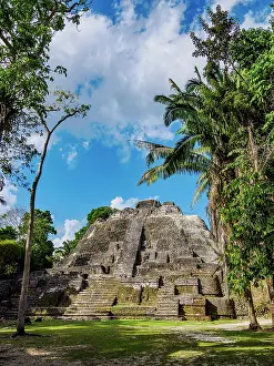 Lamanai Prints: High Temple, Lamanai Archaeological Reserve, Orange Walk District, Belize