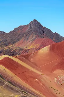 Peru Prints: Hiking trail leading to Valle Rojo (Red Valley)