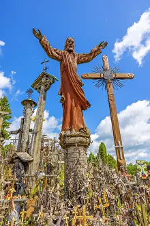 Lithuania Prints: Hill of Crosses, Siauliai, Lithuania