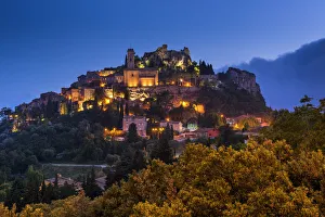 Hilltop Village of Eze, Cote D Azur, France