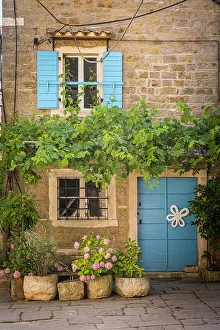 Images Dated 29th June 2023: Hilltop village of Groznjan, Istria, Croatia
