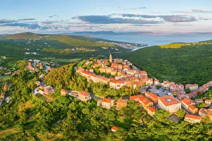 Images Dated 29th June 2023: Hilltop village of Labin, Istria, Croatia