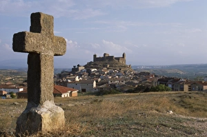 Hilltop Village Gallery: The hilltop village of San Vicente seen from one of