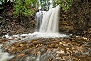 Cascading Prints: Hilton Falls on Sixteen Mile Creek along the Niagara Escarpment in the Halton Hills