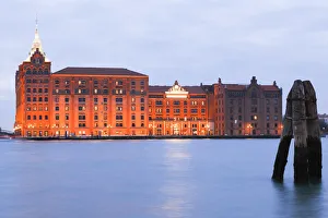 Serenissima Prints: The Hilton Molino Stucky Venice, Guidecca, Venice, Veneto, Italy