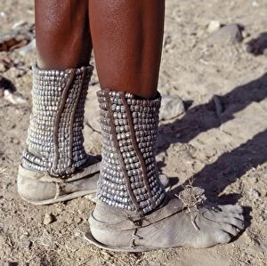Images Dated 21st April 2009: Almost every Himba woman wears anklets