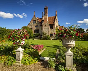 Manor House Prints: Hindringham Hall, Norfolk, England