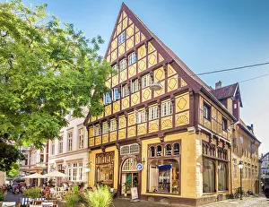 Nordsee Prints: Historic Degodehaus from 1502 in the old town of Oldenburg