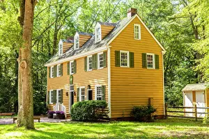 The Historic Dennisville Inn built in the Colonial Willaimsburg style located at Cold Spring Historic Village in Cape May, New Jersey