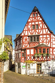 Ediger Eller Prints: Historic houses in the old town of Ediger