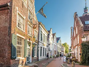 Alley Prints: Historic houses on Rathausstrasse in the old town