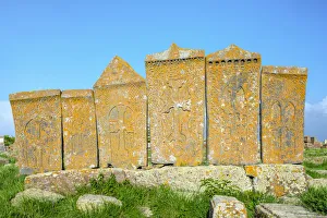Historic Khachars at Noratus Cemetery, Noraduz (Noratus), Gegharkunik Province, Armenia
