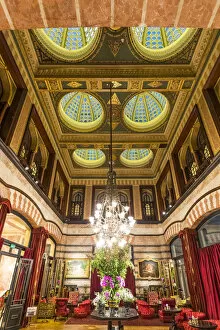 Images Dated 15th November 2019: The historic, luxury Pera Palace hotel, Beyoglu district, Istanbul, Turkey