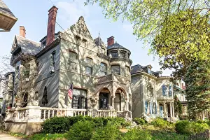 Louisville Prints: Historic Old Louisville Neighborhood, Louisville, Kentucky, USA, North America