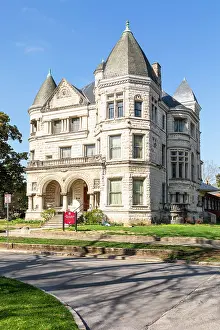 Louisville Prints: Historic Old Louisville Neighborhood, Louisville, Kentucky, USA, North America