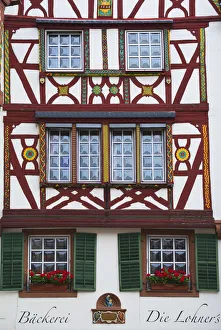 Marktplatz Prints: Historic old town, Bernkastel-Kues, Rhineland-Palatinate, Germany